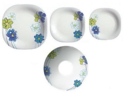 Сервіз Luminarc FRESH GARDEN синій, 19 предметів (H8640)
