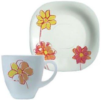 Сервіз Luminarc FRESH GARDEN жовтий, 220х6, для чаю (H8665)