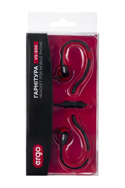 Гарнітура ERGO VS-300 Red