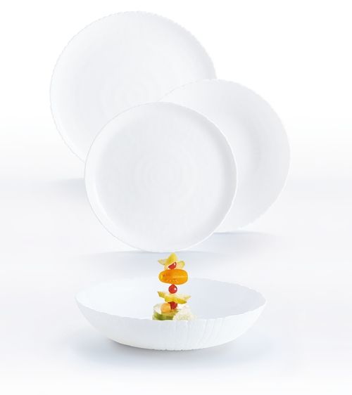 Сервіз Luminarc Ammonite White, 18 предметів
