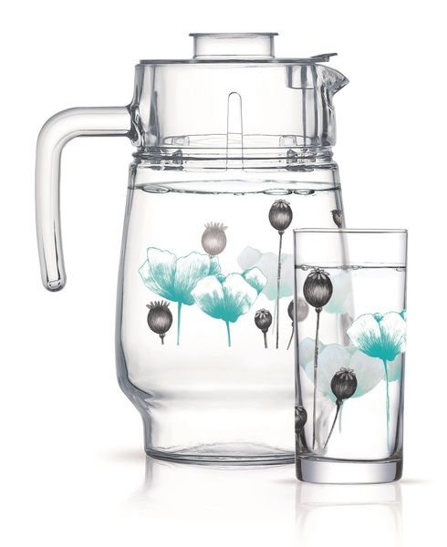 Набір Luminarc Amsterdam Turquoise, 7 предметів