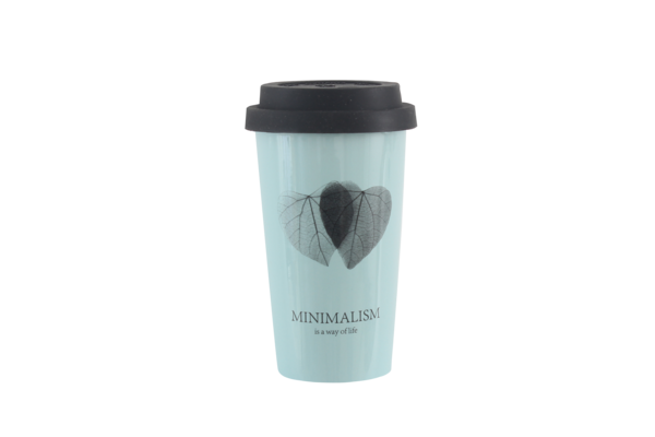 Чашка з силіконовою кришкою Limited Edition Minimalism