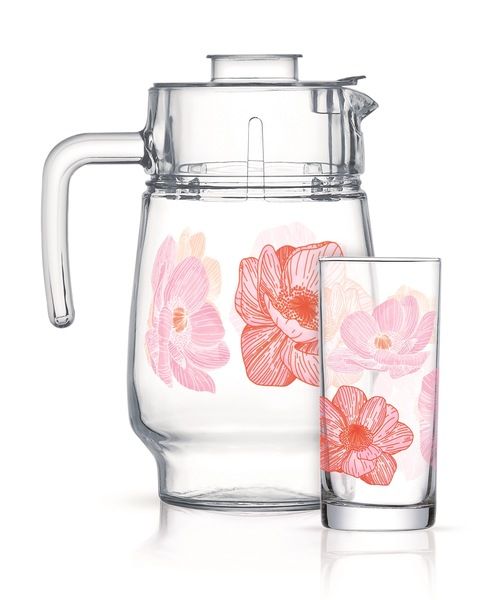 Набір Luminarc Anabella Pink, 7 предметів