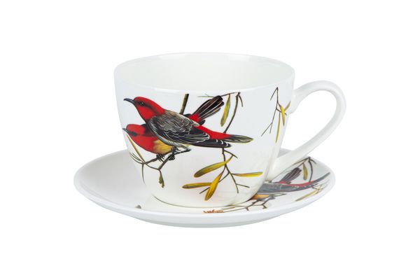 Чашка з блюдцем Limited Edition Bird, 2 предмети