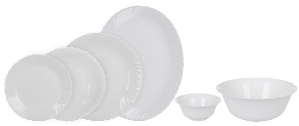 Сервіз столовий ARCOPAL FESTON WHITE, 26 предметів
