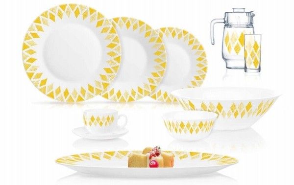 Сервіз Luminarc Essence Chinto Gold, 46 предметів