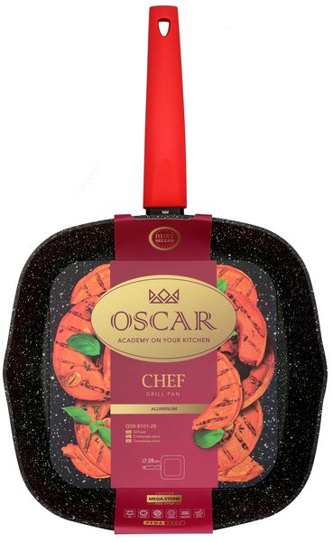 Сковорода-гриль Oscar Chef, 28 см