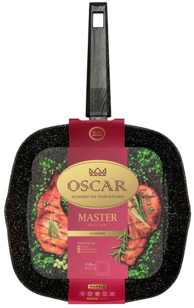 Сковорода-гриль Oscar Master, 28 см