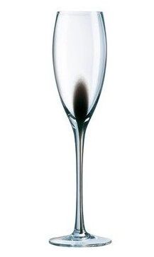 Набір келихів Luminarc Drip Black 4х220 мл